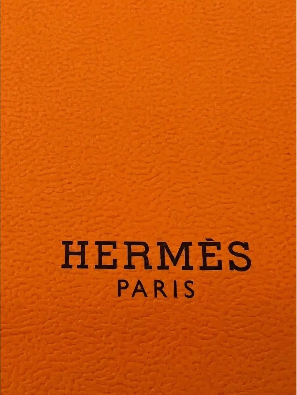 Hermes Orange Paper 5 Gift Bags Brown Cord Handles 8